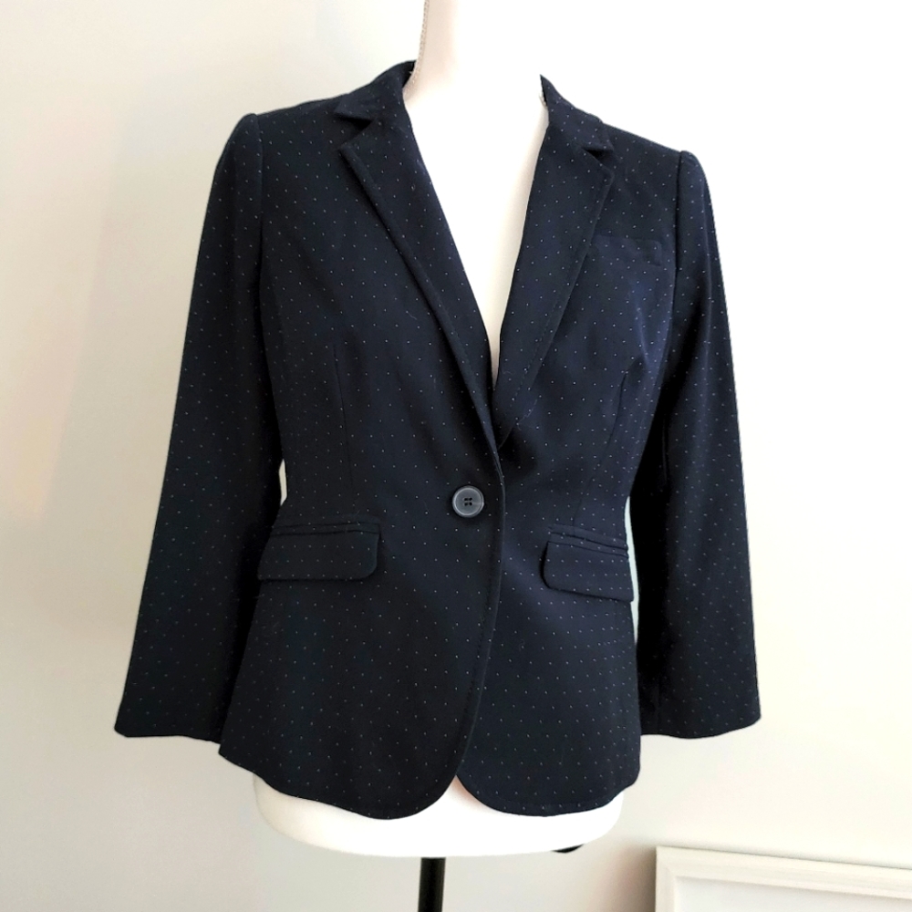 The Limited Single Button Polka Dot Blazer  - Small NWT